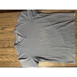 Eddie Bauer Grey V-Neck Tee